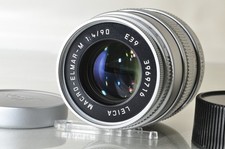 MINT Leica Macro-Elmar-M 90mm F/4 E39 Lens 11634 In Silver 6587
