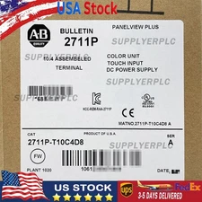 New Sealed Allen-Bradley 2711P T10C4D8 PanelView Plus Terminal AB 2711P-T10C4D8