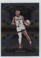 2024 Panini Select WNBA Concourse Dana Evans #73 0s2