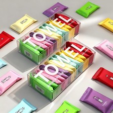 28 Pack Compressed Facial Towels, Portable Reusable Cotton Wipes for Travel