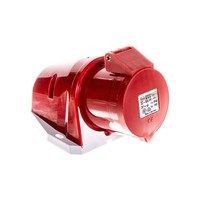 32A 4P 400V 6H Feststeckdose IP44 Quick-Connect 11922 Bl 11922