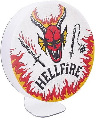 Stranger Things Lampe Hellfire Club Logo 20 cm - NEU
