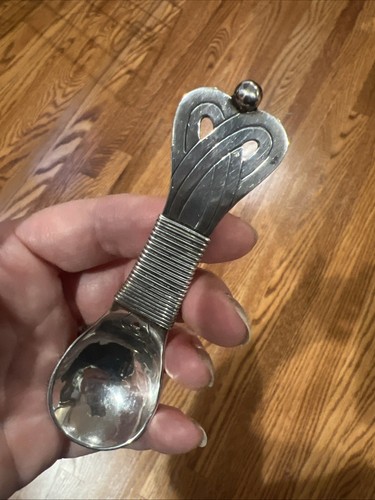 Spratling Vintage Mexican Sterling Silver Hand Made Spoon - Picture 2 of 7