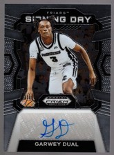 Garwey Dual - 2024-25 Panini Prizm Draft Picks Signing Day #SD-GAR (AU, RC)