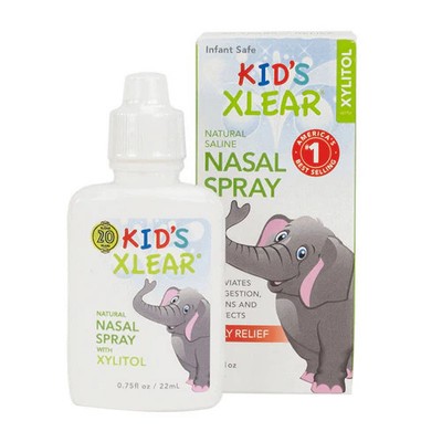 Kid's Xlear Natural Saline Nasal Spray 0.75 Oz