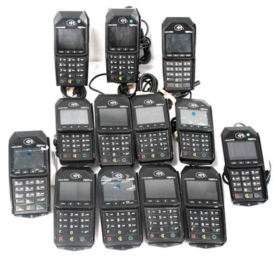 Lot of 13 Ingenico LANE/3000 Payment Terminal Credit Card Touch POS