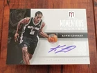 Kawhi Leonard 2012-13 Panini Momentum NBA Basketball Momentous Rookies Auto Card