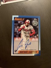 2025 Topps Update 1990 Topps Autograph Gustavo Campero RC #90B2-GCA Angels