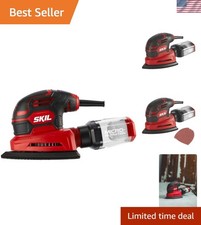 Corded Detail Sander with Micro-Filtration and Easy Sheet Change