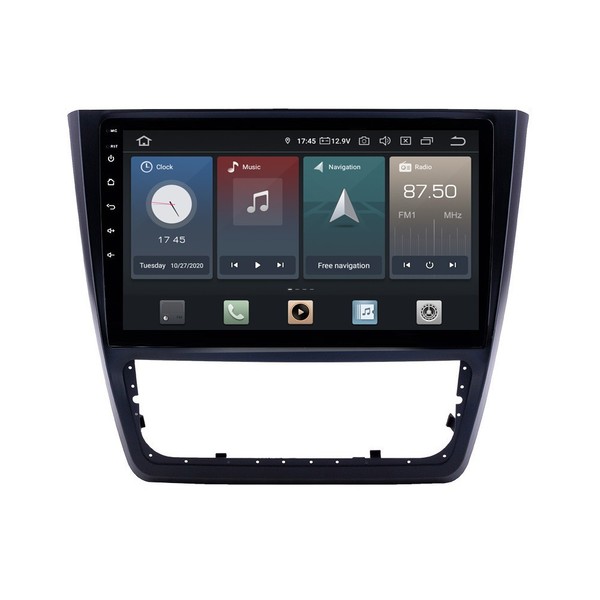 "FüR Skoda Yeti 10\" Touchscreen Android Autoradio GPS Navigation Carplay"-image