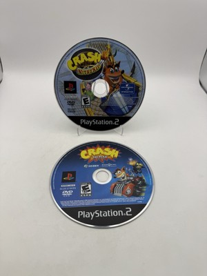 Crash Nitro Kart + Crash Tag Team Racing (PS2) Lot of 2 Disc Only Games Working