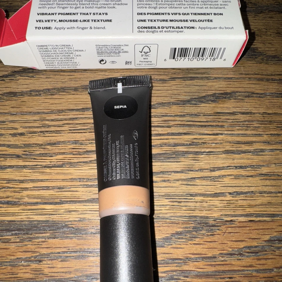 Smashbox Always On Cream Shadow Sepia. New In Box. 10ml./0.34 fl. oz. - Image 2 of 2