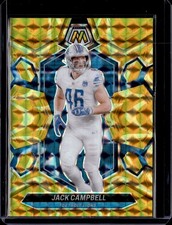 2024 Panini Mosaic #77 Jack Campbell Mosaic Reactive Yellow