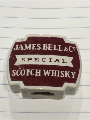 James Bell & Co Special Scotch Whisky Vintage Flasche Ausgießer Top Sammlerstück 