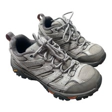 Merell Moab 2 Ventilator Grey Hiking Walking Trainers Vibram Sole Size 4.5