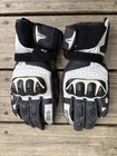 Held Evo Thrux I Motorcycle Gloves Moto GP Size 8M Black/White