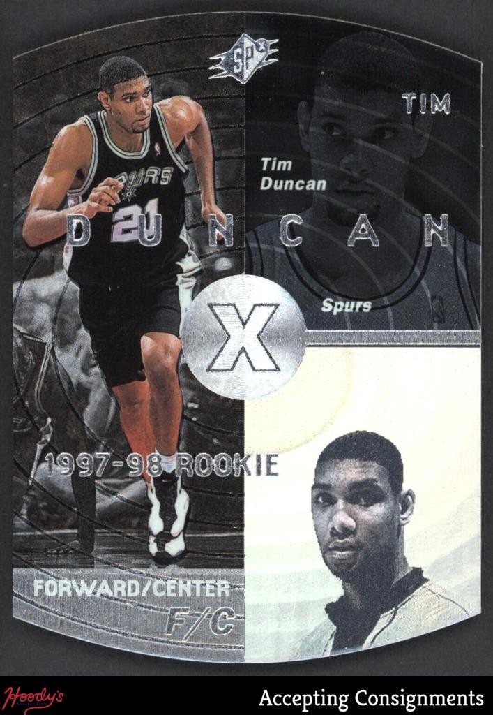 1997-98 SPx Silver #37 Tim Duncan RC ROOKIE Spurs