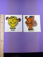 Vintage Stickers- Little Miss Sunshine, Mr. Tickle