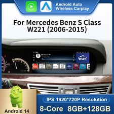 10,25" Android 14 Autoradio Für Mercedes-Benz S-Klasse W221 NTG3.5 CarPlay 128GB 10,25" Android 14 Autoradio Für Mercedes-Benz S-Klasse W221 NTG3.5 CarPlay 128GB