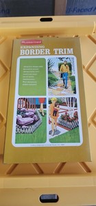 18 Vintage Retro Rubbermaid Expanding Border Fence Plastic 10 ft 1970