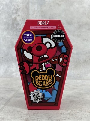 Deddy Bears Valentine's Edition Series 2 Coffin  4'' Plush - Peelz NEW Sealed