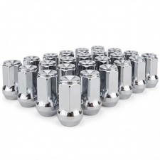 24x Radmuttern Chrom M14x1.5x41mm SW19 60° Kegelbund 6-Loch Dodge RAM