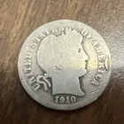 1910 Barber Liberty Head Dime 90% silver Actual coin Worth To Fill A Spot