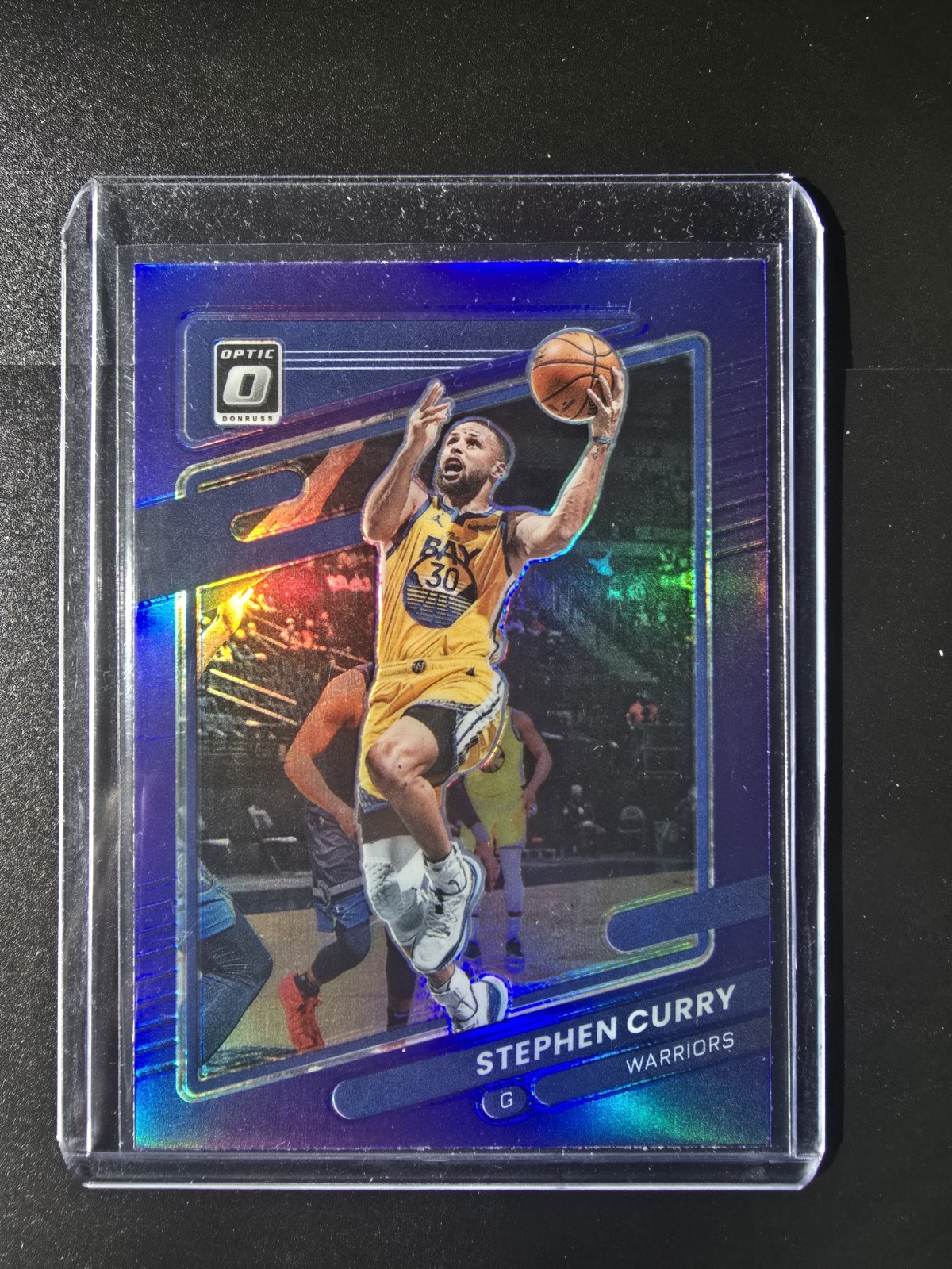2021-22  Stephen Curry Panini Donruss Optic - Stephen Curry #128 Purple Prizm