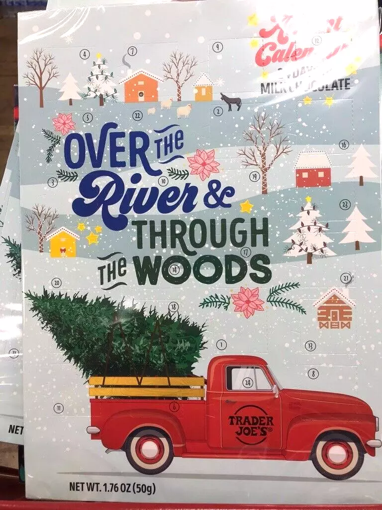Trader Joes Advent Calendar 2025 Carmon Konstanze