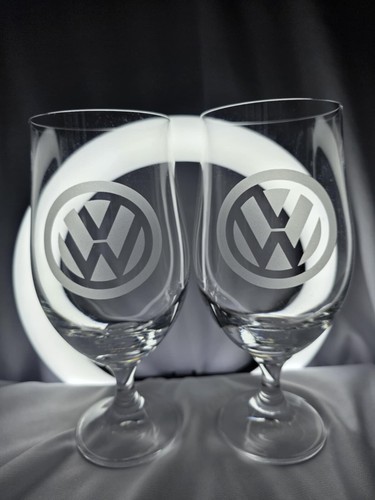 VOLKSWAGEN HIGH QUALITY Beer Glasses SET of 2 x 500 ml. - Picture 3 of 3