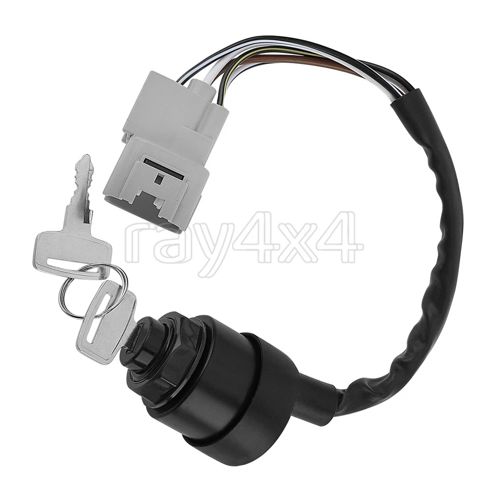 Interruptor de encendido con 2 llaves 27005-1244 2001-2008 para Kawasaki Mule 3000 3010 3020 Foto 3 de 4