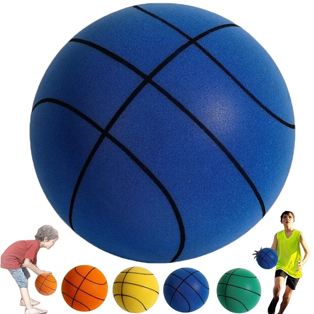 Kids Boys Indoor Mute Basketball Toy Silent Clapping Ball Mute