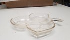Vintage Clear Glass Maple Leaf Serving Dish — photo 2