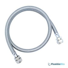 Viva 15mm x 15mm Pipe Flexible Braided Compression Connector Extra Long 900mm