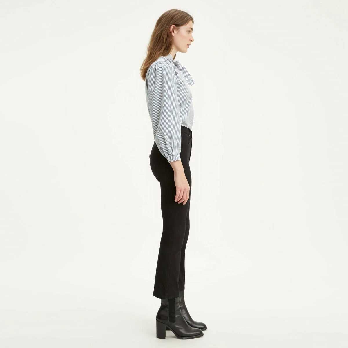 Levi's mile top high crop flare