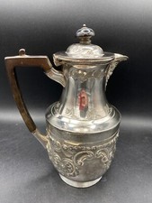 Hot Beverage Pouring Jug Atkin Brothers Silver Plate Edwardian Pot Approx 2  Pts