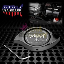 Gunmetal Billet Aluminum Radiator Protector Pressure Cap Cover High Performance