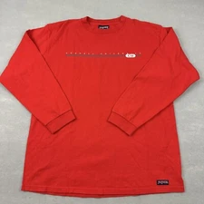 Vintage Cornell University Shirt Men Large Red Jansport Pullover Crew USA L