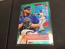 2022 Optic Green Dragon Prizm Diamond Kings /99 Corbin Burnes Milwaukee Brewers