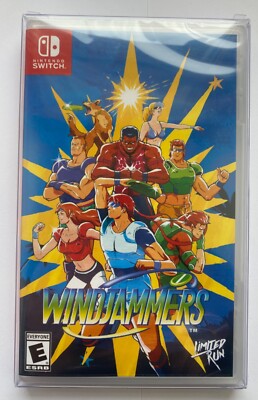 Windjammers | Limited Run Games #22 | LRG | Nintendo Switch  Neu Sealed