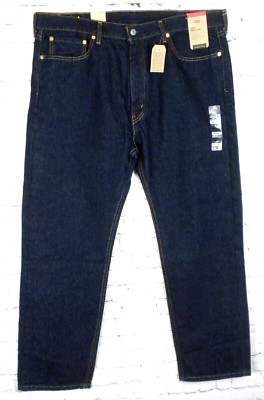 Levi's 505 Regular Men's Regular Straight Leg Blue Jeans Size 40 x 30