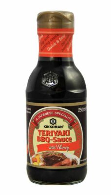 [ 250ml ] KIKKOMAN Teriyaki BBQ-Sauce mit Honig