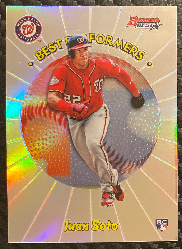 その他 MLB Bowman Best 2018 Juan Soto 2018 Bowman's Best Juan Soto Best Performers RC Rookie