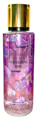 VICTORIA S SECRET GLITTERING IRIS FRAGRANCE BODY MIST SPRAY SPLASH 8.4 oz