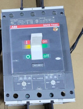 1- SACE T5N400 N5596 OEM ABB 3 pole Circuit Breaker W / WIRES