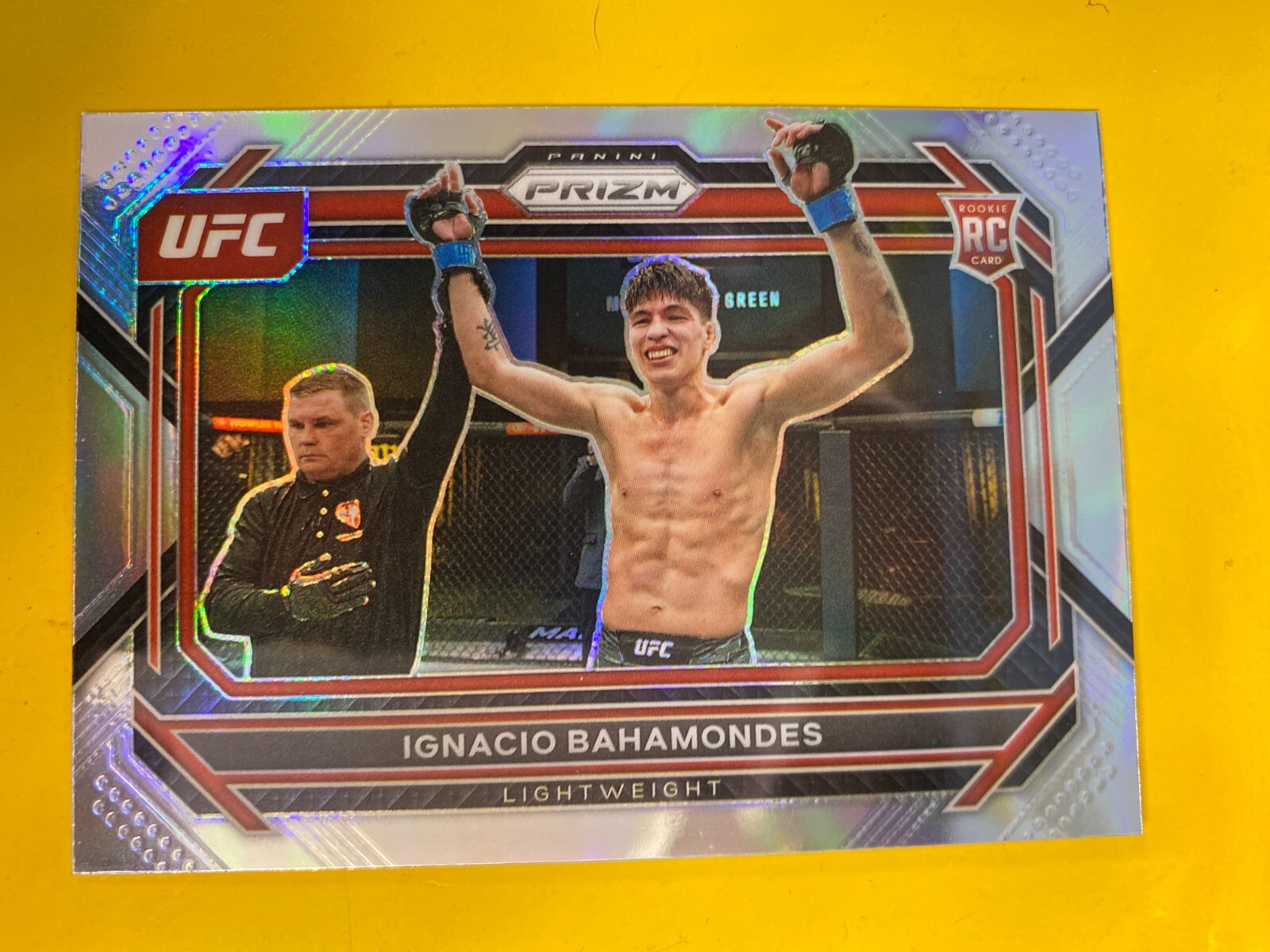 RS8852 2023 Panini Prizm UFC Prizms Silver #62 Ignacio Bahamondes ROOKIE