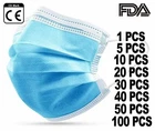 Face Mask Surgical Type Disposable 3ply Mouth Guard Cover Face Masks Respiration