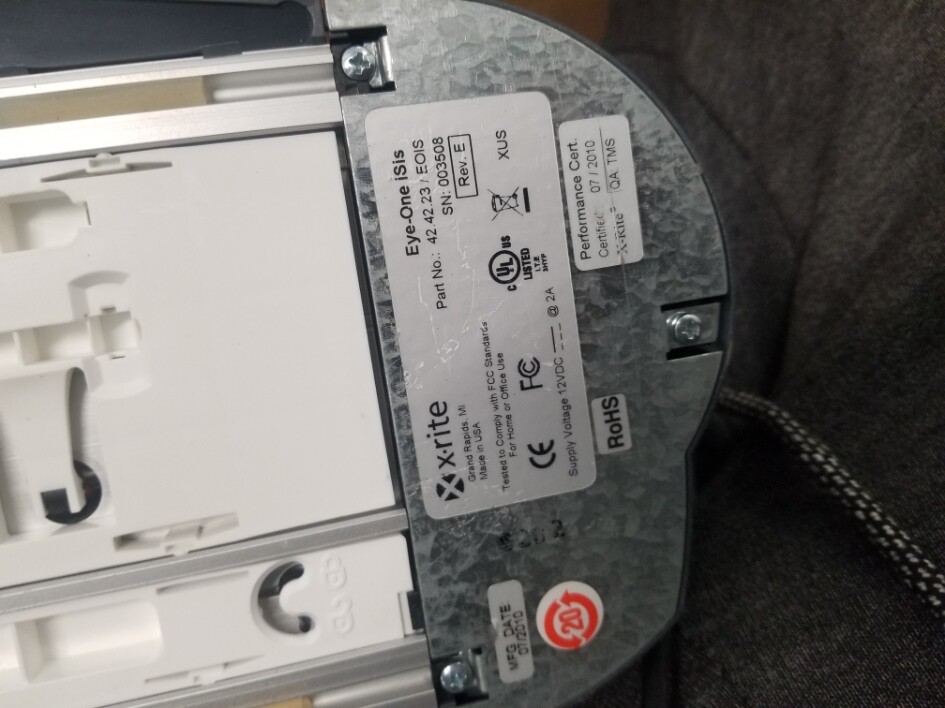 X-Rite Eye One i1 iSis Automated Chart Reader Spectrophotometer | eBay