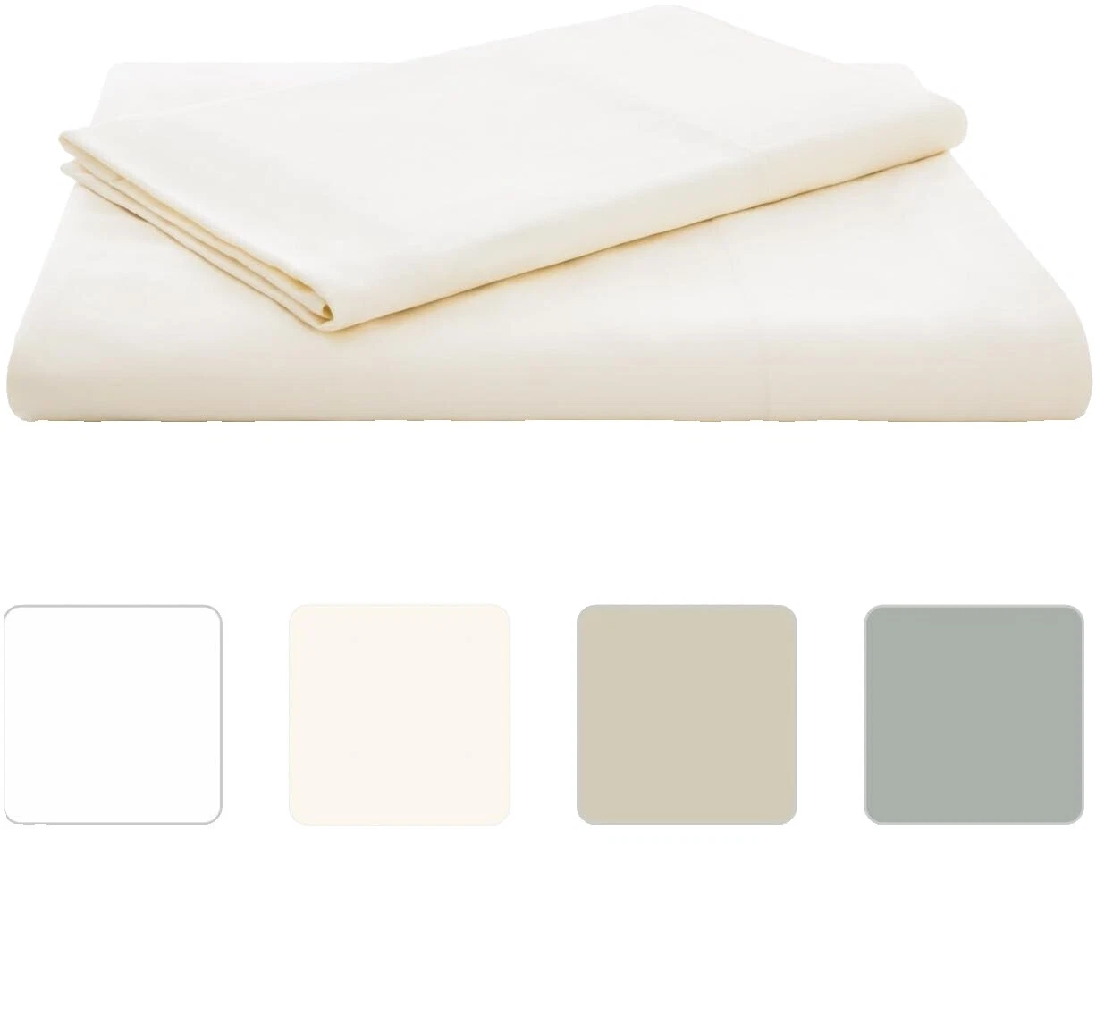White Linen Pillowcases