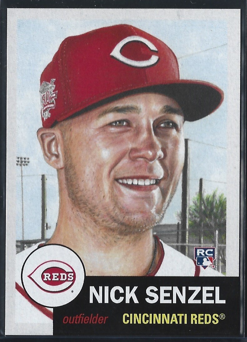 2019 TOPPS LIVING SET # 188 NICK SENZEL Rookie Cincinnati Reds 4,700 Printed a